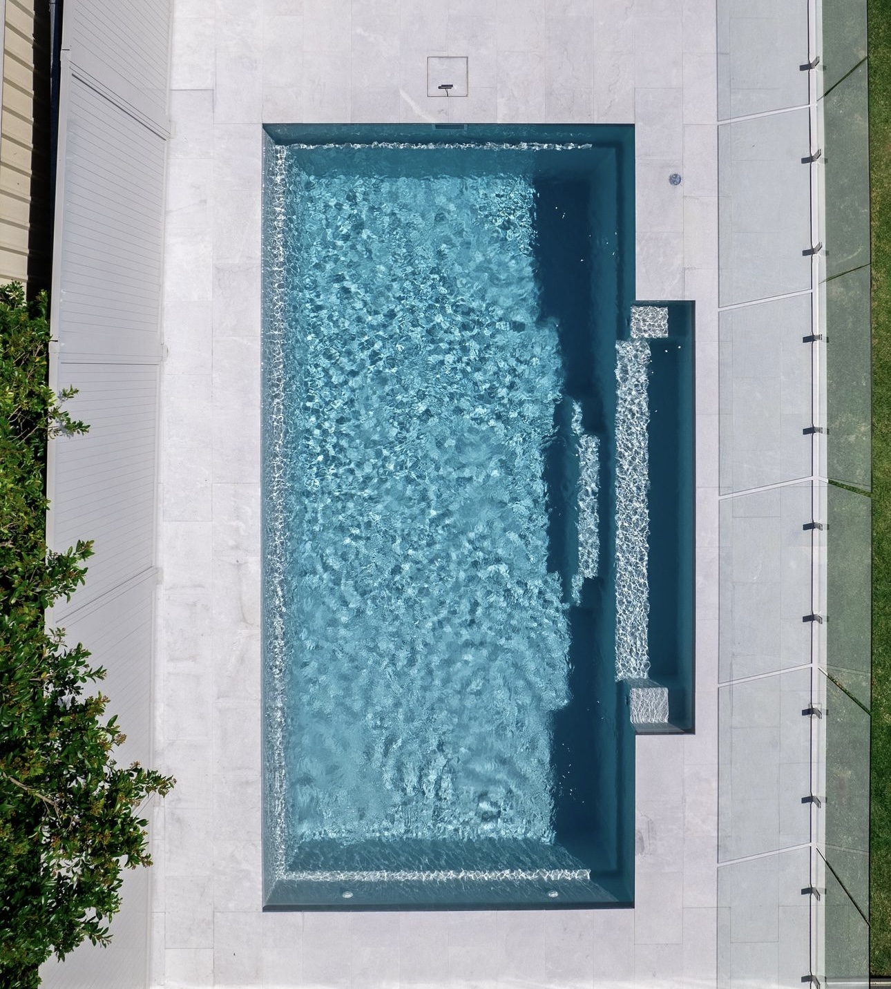 WHO Pools and Excavations recent fibreglass pool installation