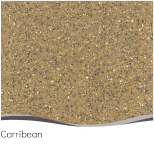 Caribbean pool colour finish