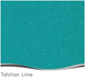 Tahitian Lime pool colour finish