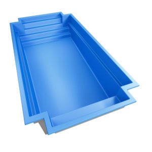 Masterbuilt Classic fibreglass pool