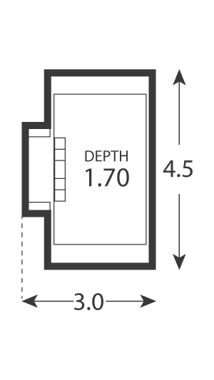 Nirvana pool dimension diagram